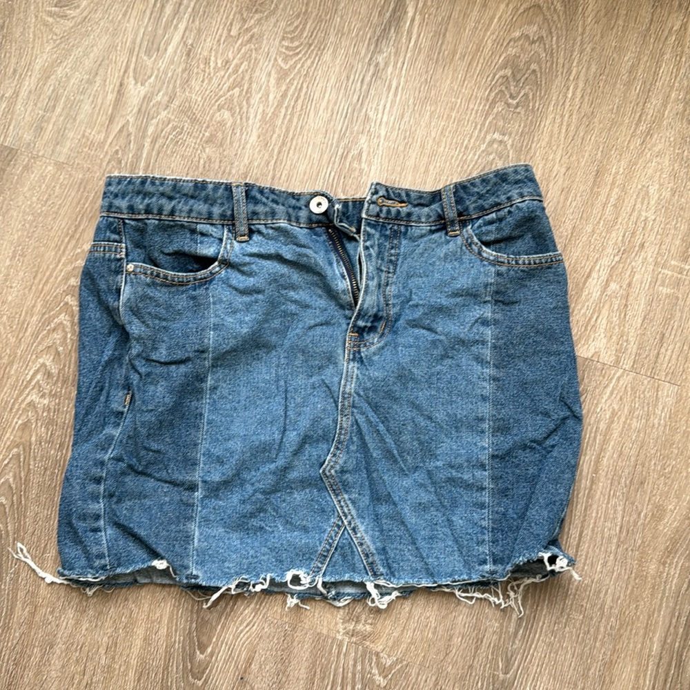 Denim skirt
